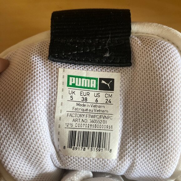 PUMA x McQ Alexander McQueen Brace Mid 360552-01 White Red Black Size 6 - Picture 10 of 15